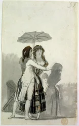 Couple with a Parasol